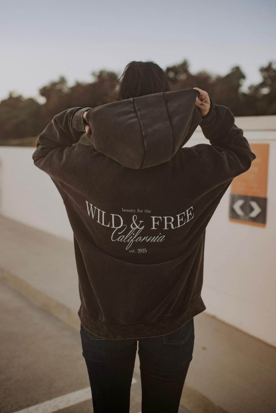 Wild & Free Zip Up Hoodie