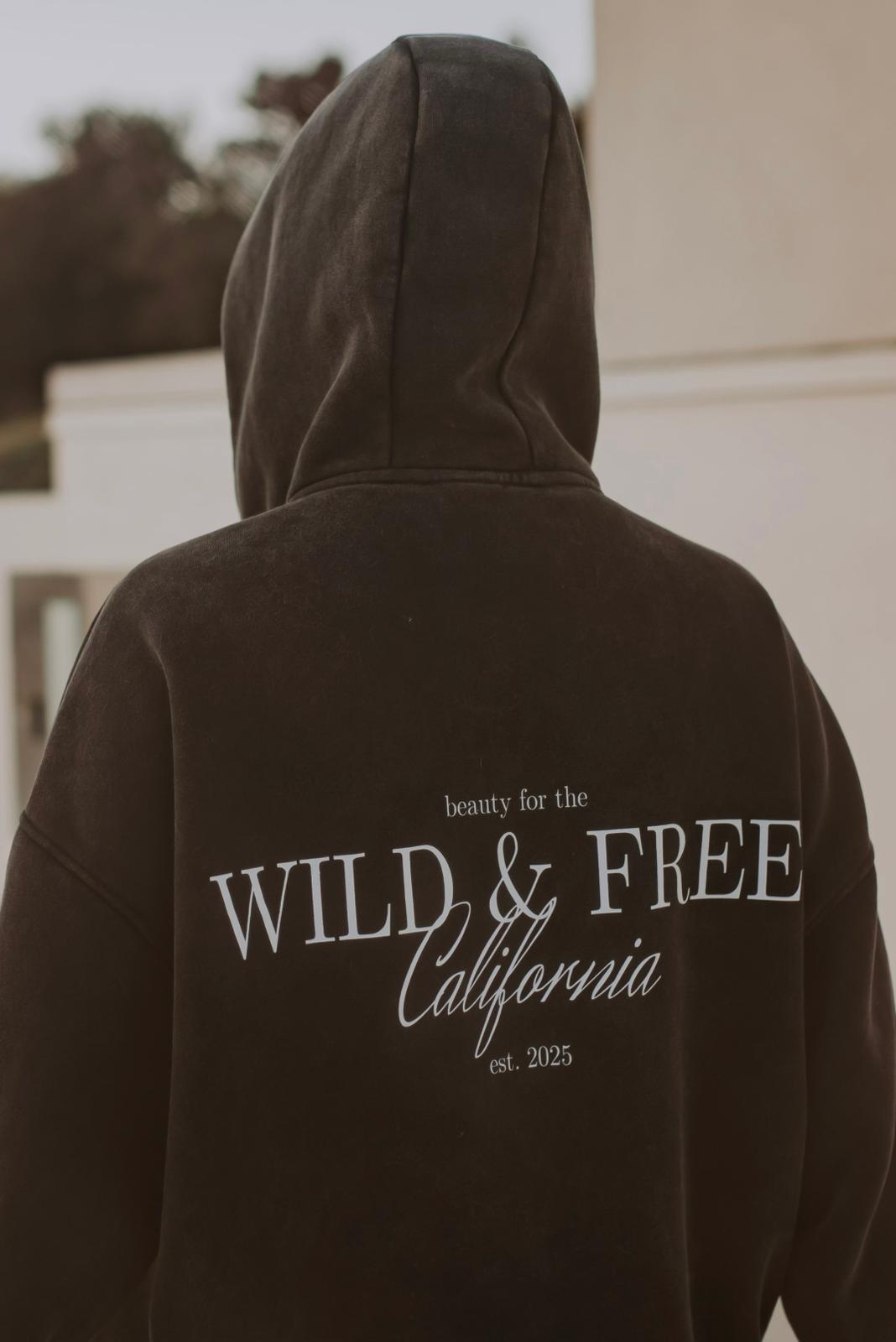 Wild & Free Zip Up Hoodie