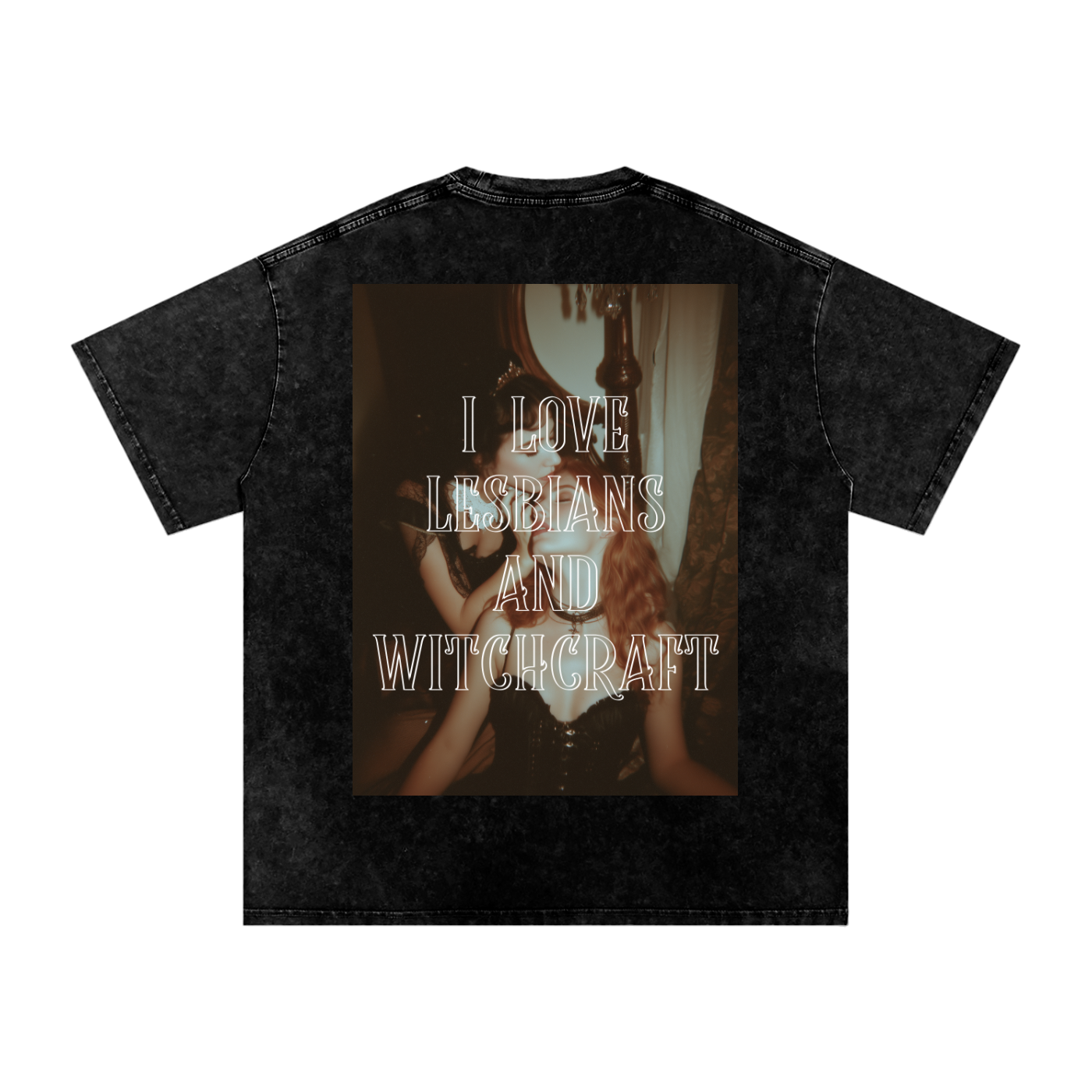 I Love Lesbians & Witchcraft Oversized Tee
